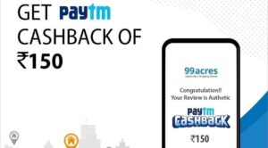 99acres paytm survey offer