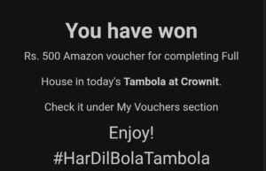 Crownit Amazon voucher