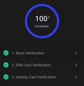 coinswitch verification complete