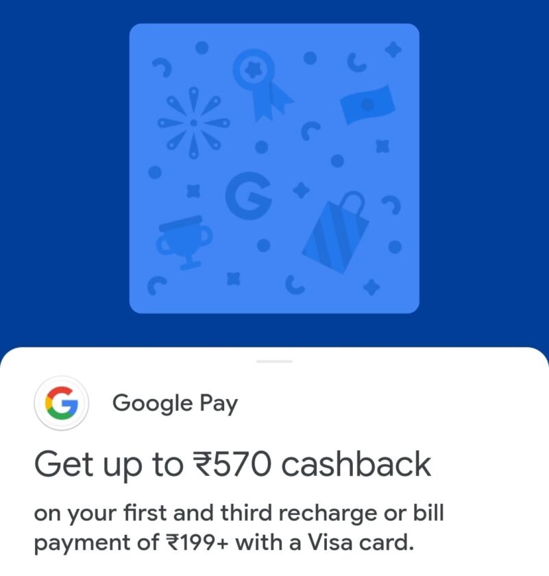 Google Pay Savings Week Offer - up to Free Rs.50 Cashback + Bonus Rewards