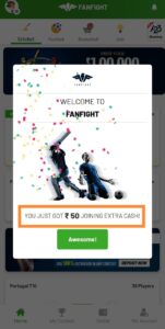 fanfight-app-referral-code