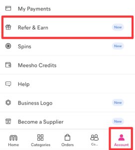 meesho-referral-code