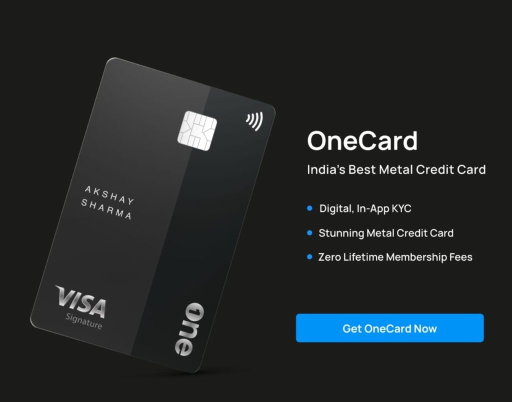 OneCard FREE Metal Card Offer - 2,500 Points Worth ₹250 Per Refer