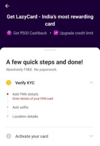 lazypay-free-lazycard-offer