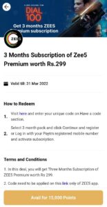 zee5-subscription-fore-free