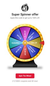 Dominos Super Spinner Offer