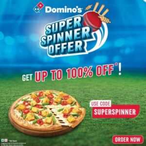 Dominos Super Spinner Offer