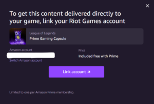 Amazon Prime Gaming