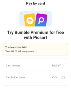 Bumble Free Trial Offer