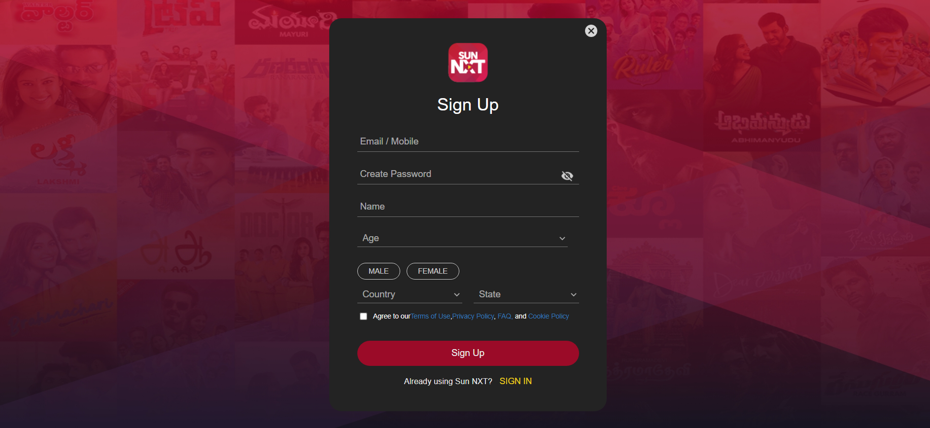 Sun NXT 12 Months Subscription Worth ₹799 For Free