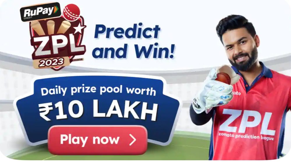 Zomato Prediction League ZPL