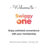 Swiggy One Membership Free