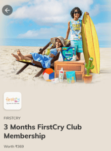 Firstcry Club Membership Free
