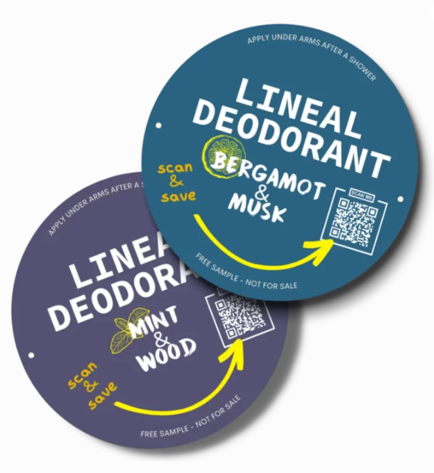 Lineal Deodorant Free Sample