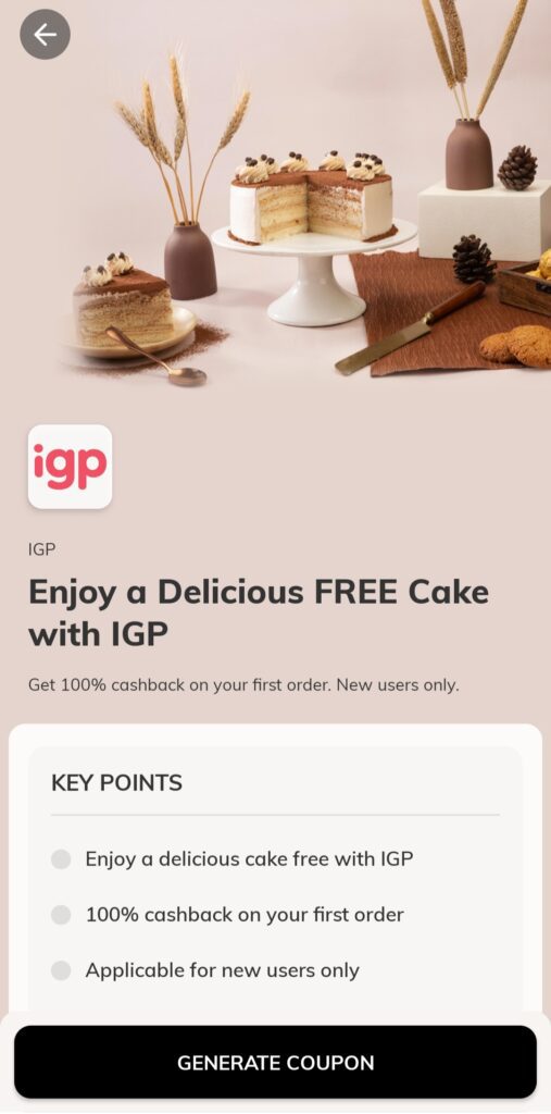 IGP Cake Free