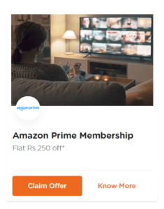 AU Bank Free Amazon Prime Voucher