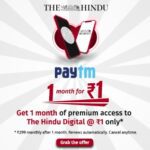 TheHindu Free Subscription