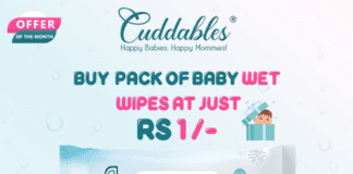 Cuddables Free Wipes