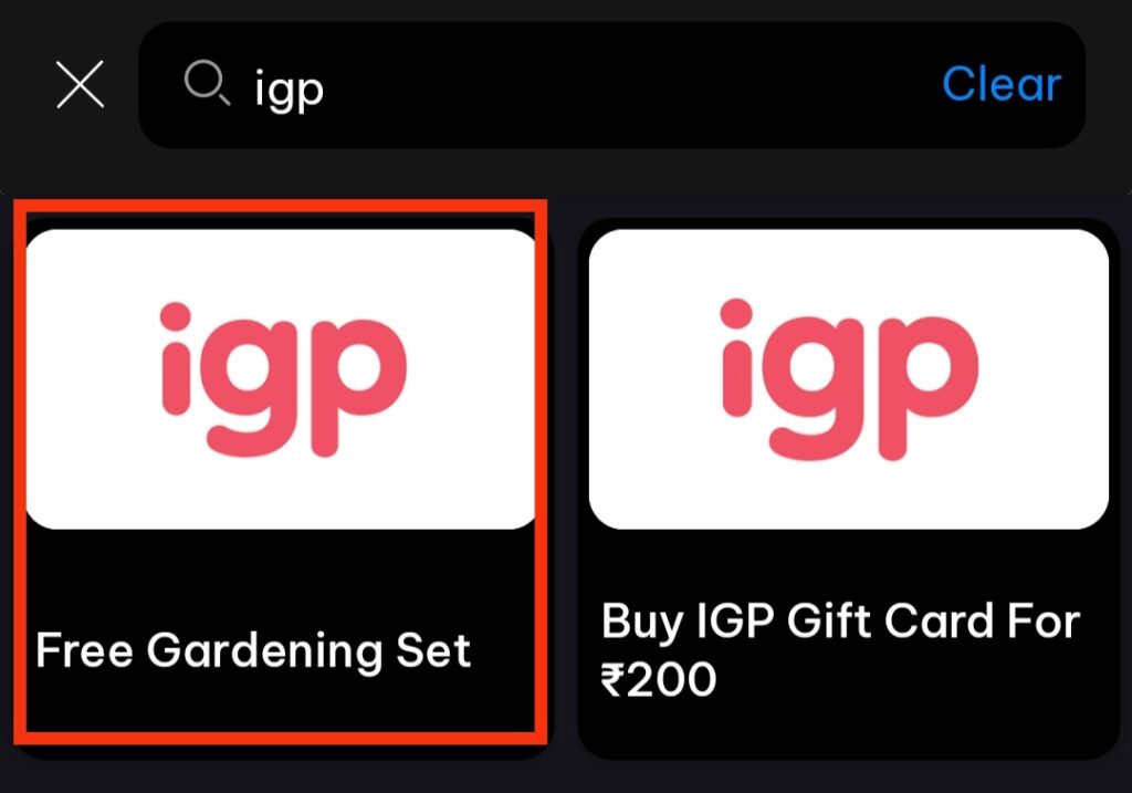 IGP Free Gardening Set