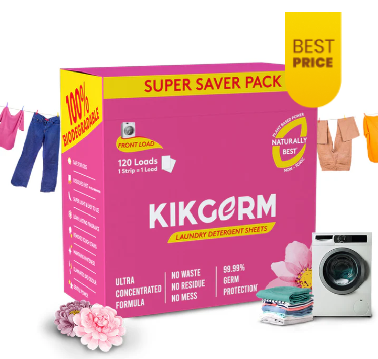 KikGerm Laundry Free Samples