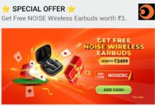 Rummy Circle Free Noise Earbuds Offer
