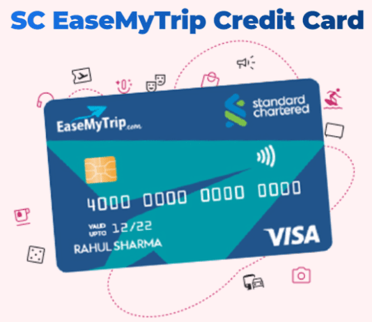 Standard Chartered EaseMyTrip Credit Card