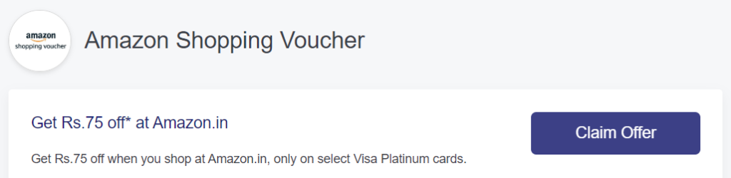 Visa Free Amazon Shopping Voucher