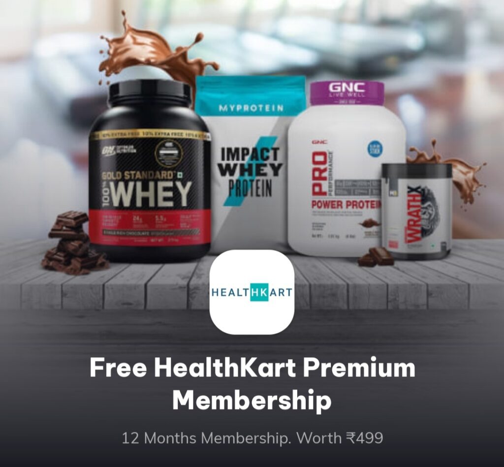 HealthKart Premium Membership Free