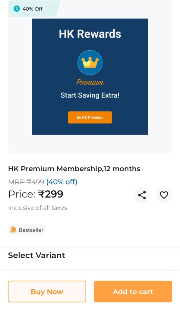 HealthKart Premium Membership Free