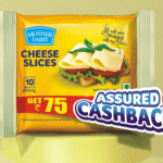 Mother Dairy Cheese Cashback Offer