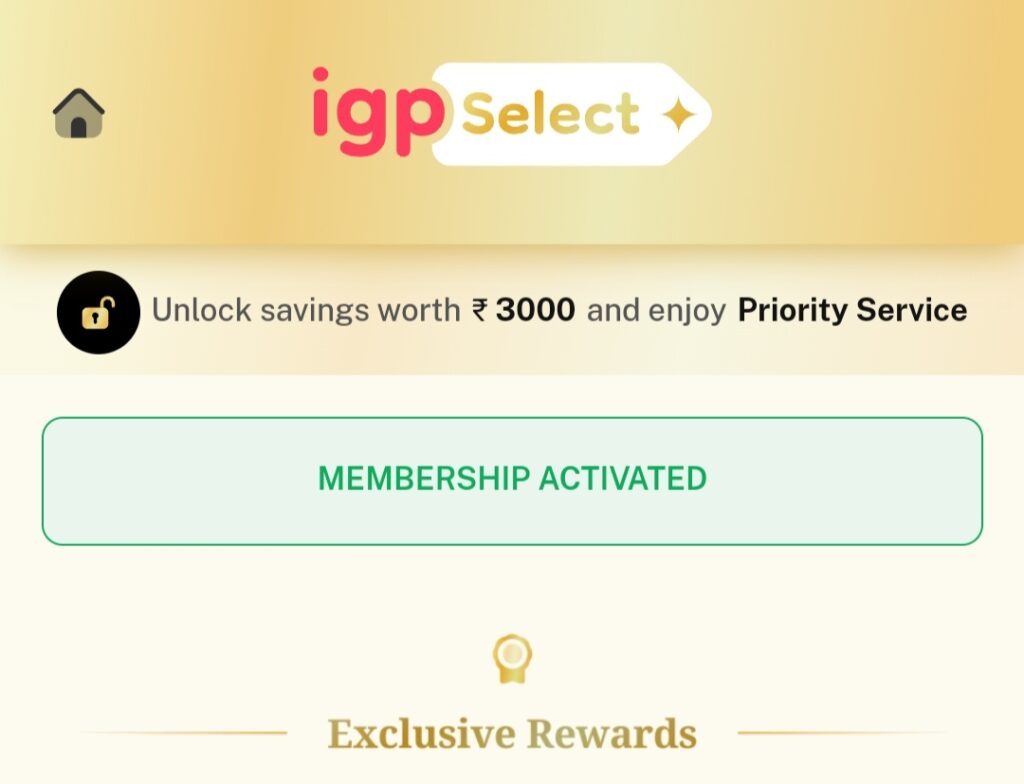 IGP Select Membership Free