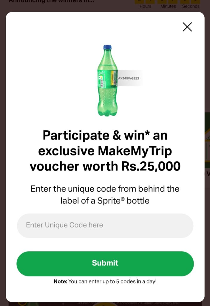 Sprite Joke Free Vouchers