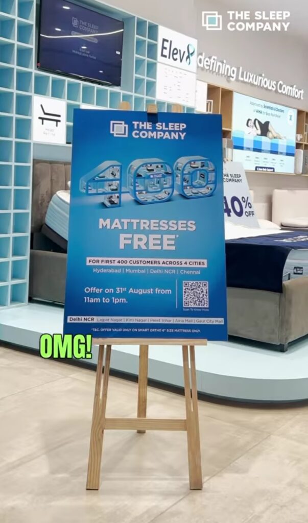 The Sleep Company Free 400 Matressess