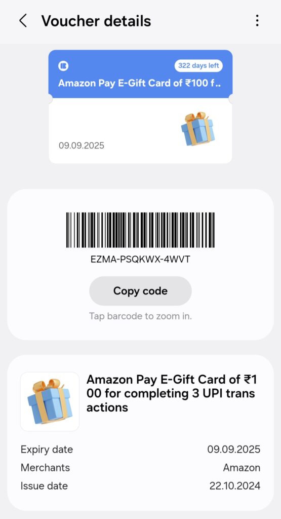 Samsung Pay Free Amazon Gift Card