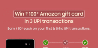 Samsung Scan and Pay Offer