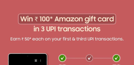 Samsung Scan and Pay Offer