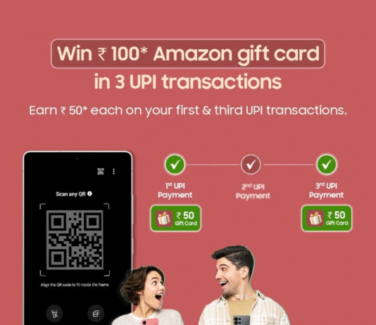 Samsung Scan and Pay Offer