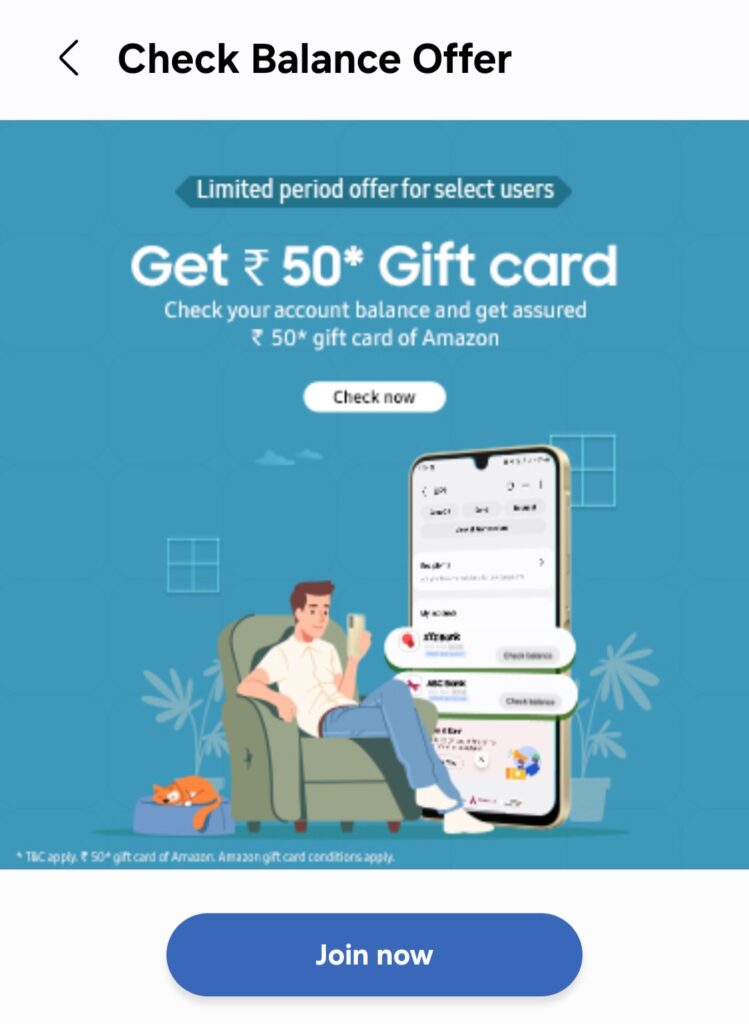 Samsung Wallet Free Gift Voucher