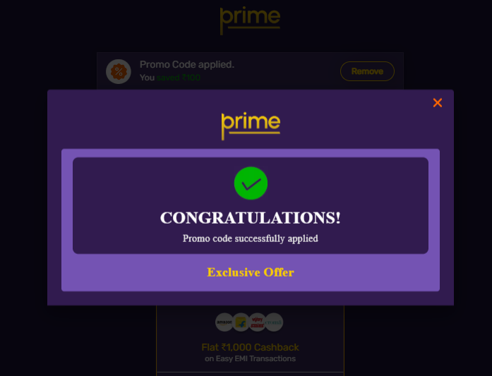 Bajaj Prime Membership FREE