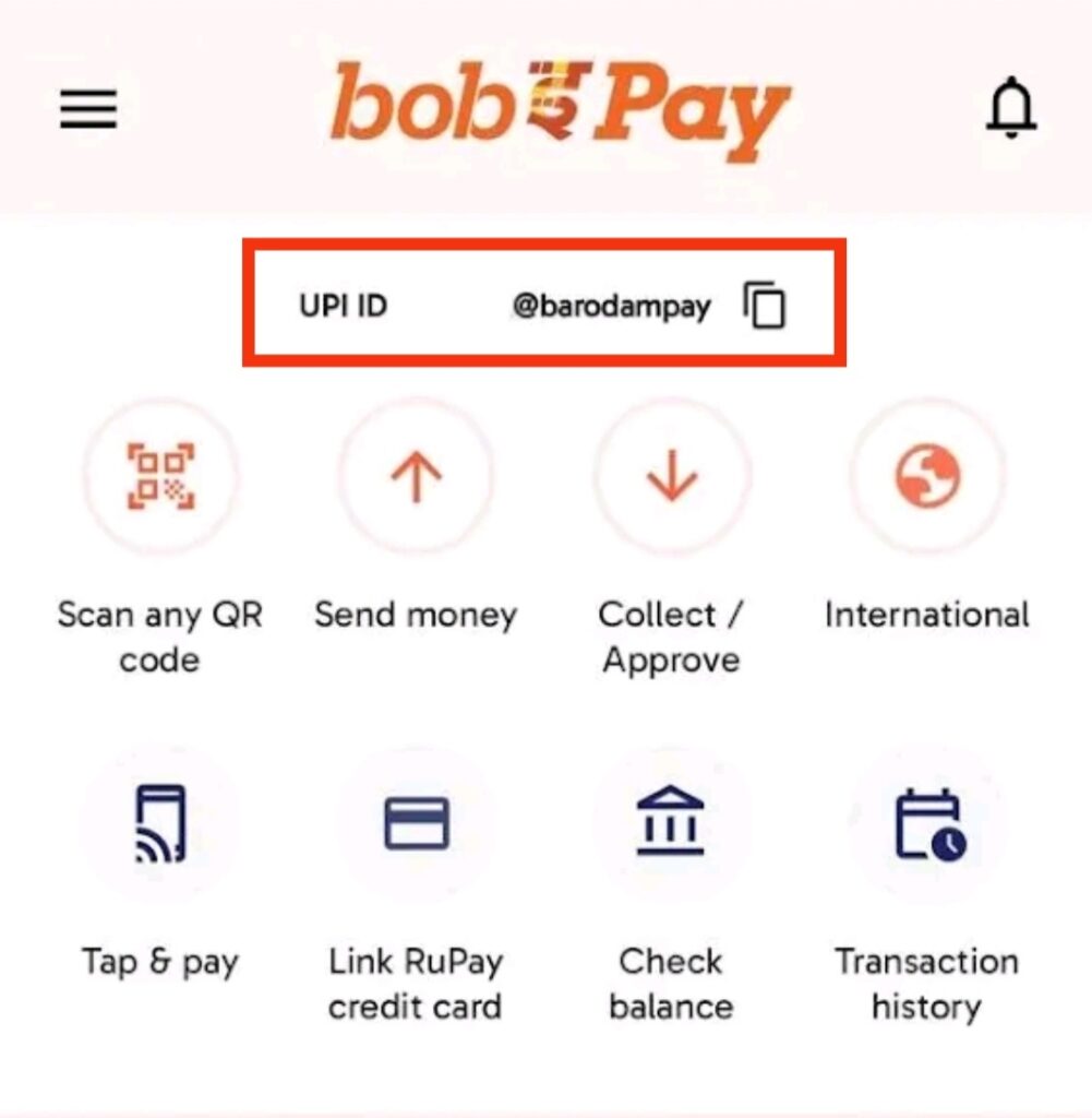 BoB Pay App Cashback Offer