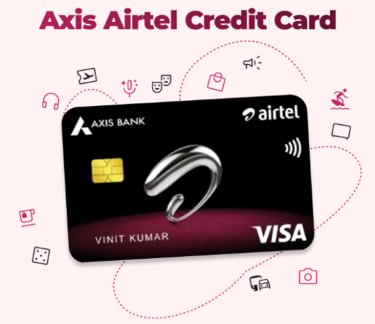 Airtel Axis Bank Credit Card