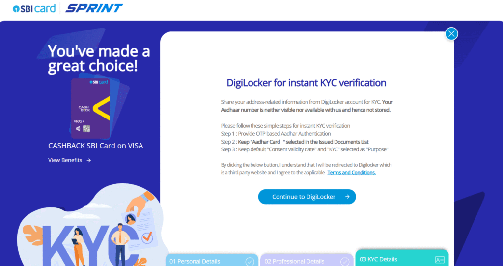 SBI Cashback Credit Card