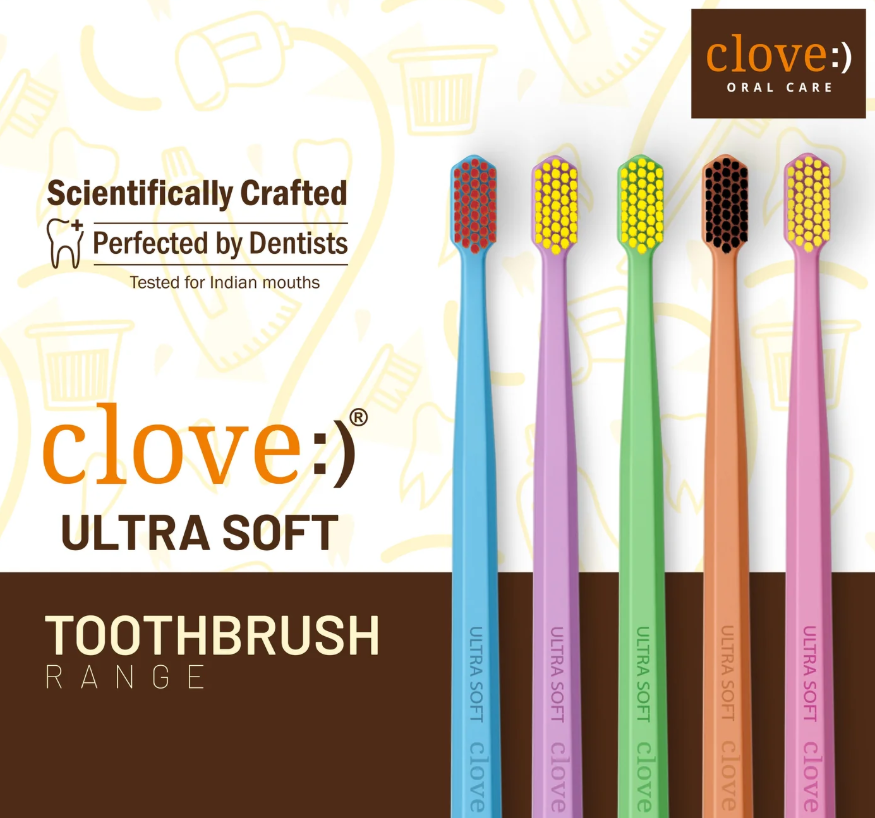Clove Ultra soft toothbrush offer