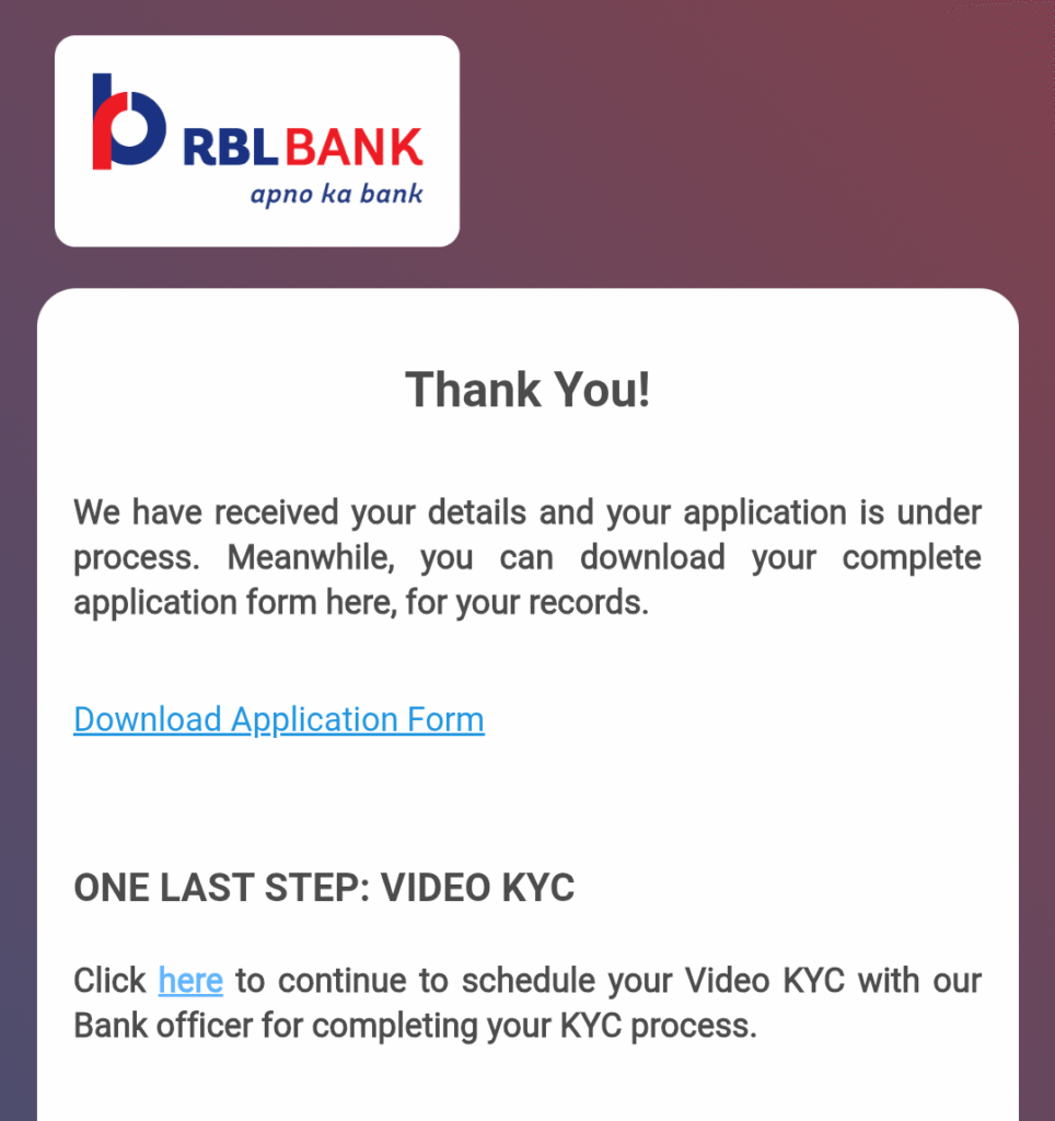 RBL Shoprite Credit Card