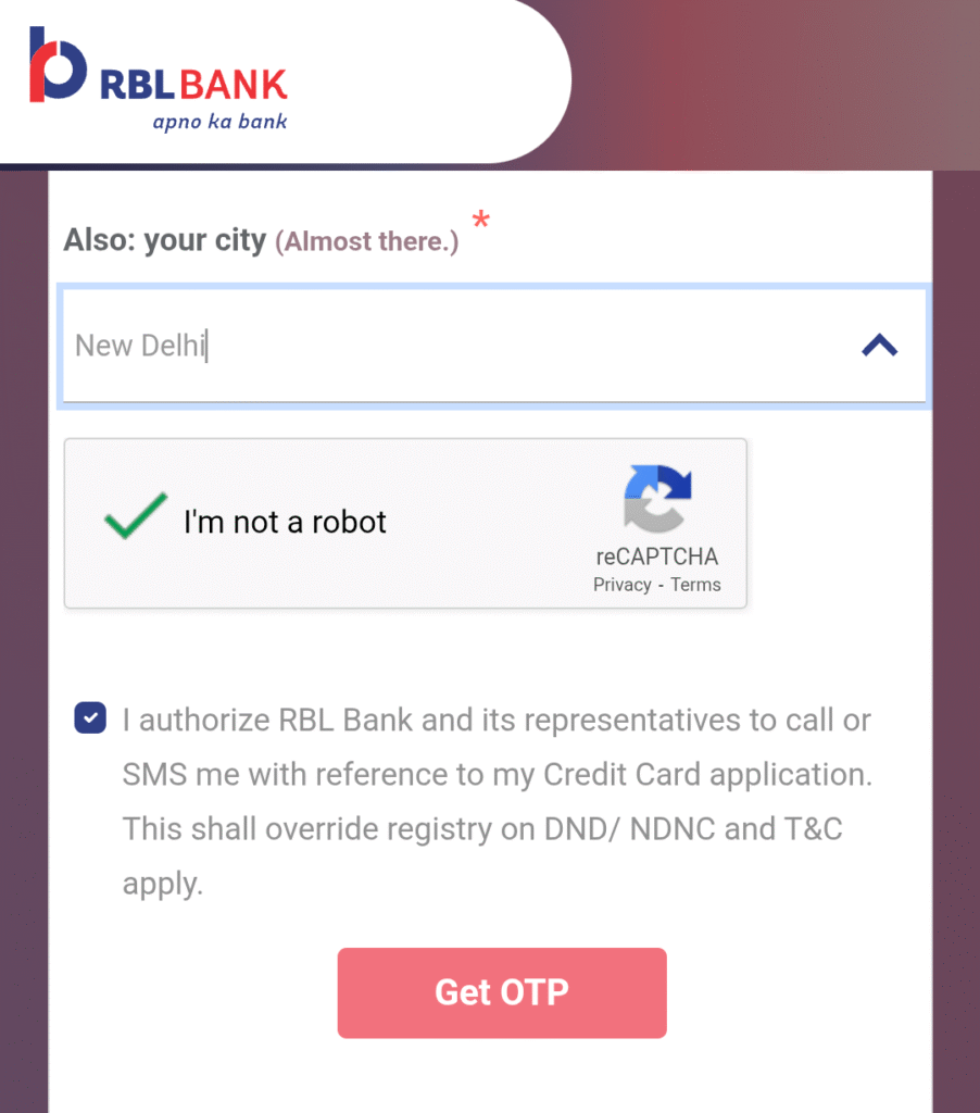 RBL Shoprite Credit Card