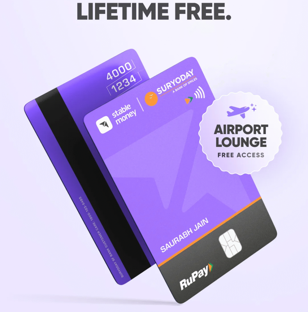 Stable Money Rupay Select Credit Card
