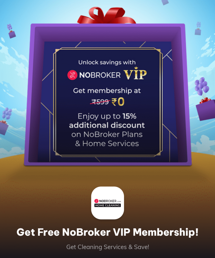 NoBroker VIP Membership FREE