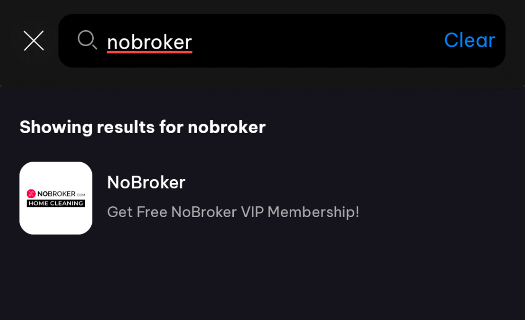 NoBroker VIP Membership FREE