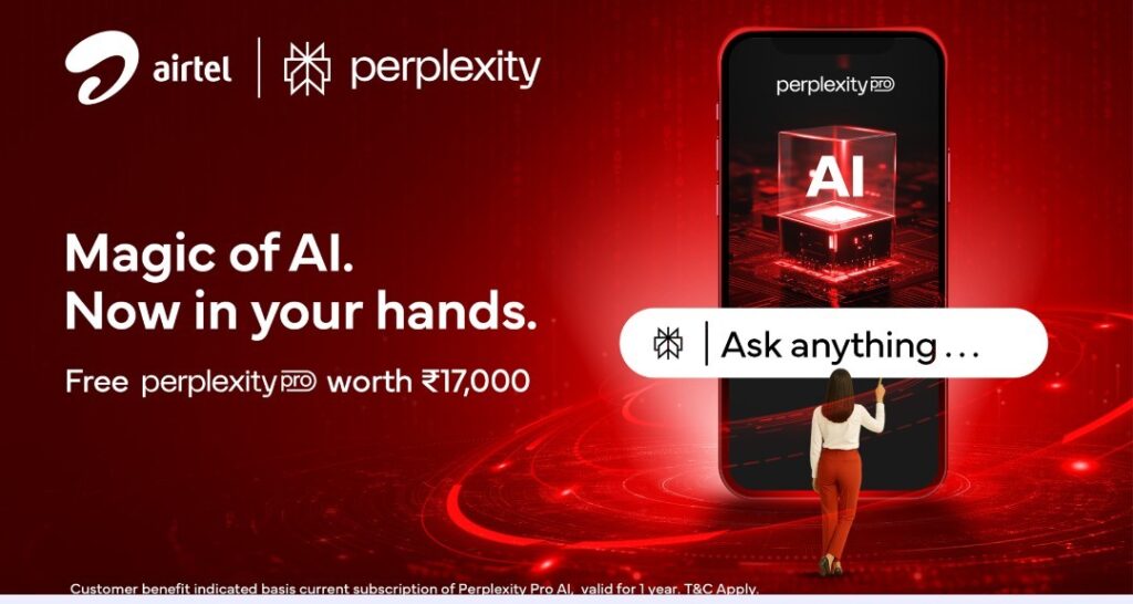 Airtel Thanks Free Perplexity Pro