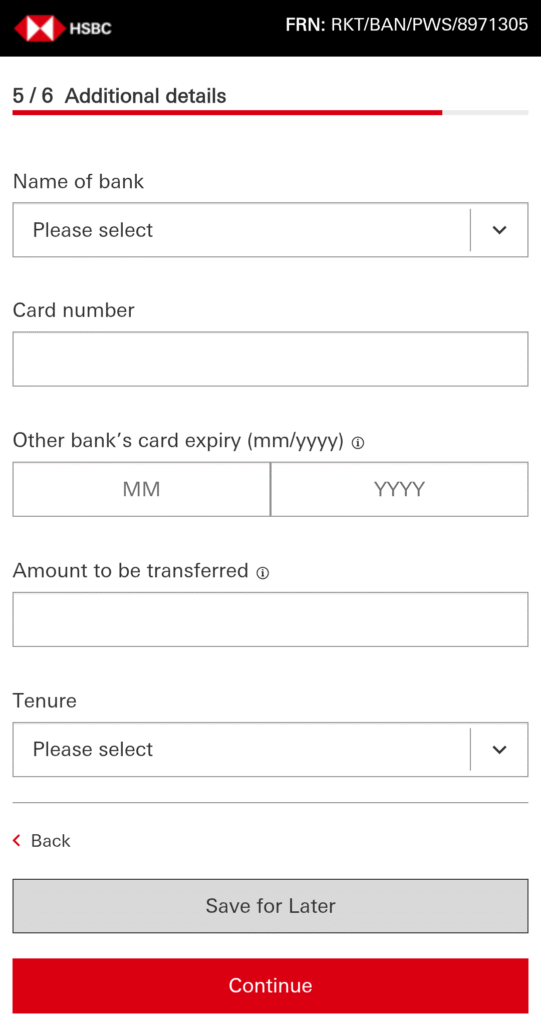 HSBC Visa Platinum Credit Card Lifetime Free